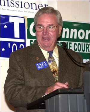 Bob Bennett, chairman of the Ohio Republican Party, was head of a federal bank cooperative last year when it hired a lobbying firm that retained Mr. Bennett as a consultant.