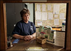 Sharon Smith has worked for the U.S. Postal Service for 30 years. Metamora residents are reluctant to see her retire from the office where she has been postmaster since 1985.