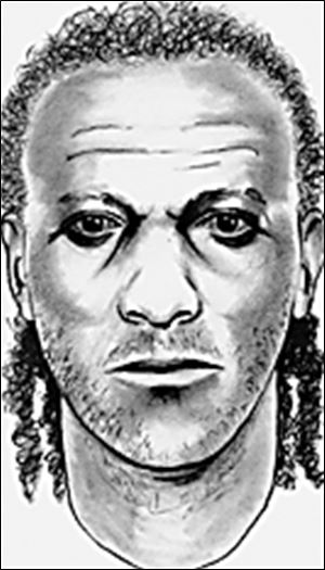 Sketch of the suspect