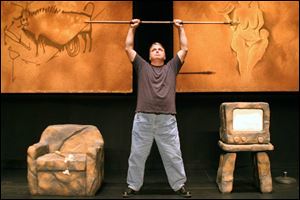 Kevin Burke is one of several comedians appearing in national tours of the one-man show <i>Defending the Caveman</i>, which will be at the Stranahan Theater this week.