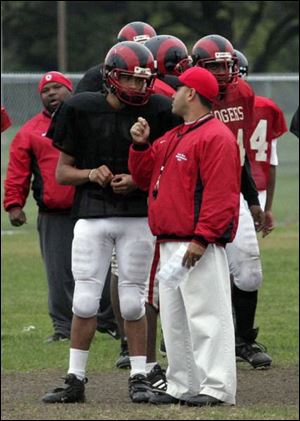 Rogers football coach Rick Rios is a math teacher by profession, but also quite a salesman who sold his team on unity.