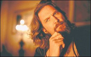 Jeff Bridges as The Dude in The Big Lebowski.