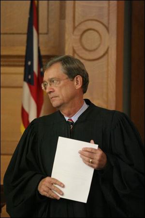 Judge James Jensen presided over the trial of Jeremy Quinn in the rape and kidnapping of a Sylvania Township girl.