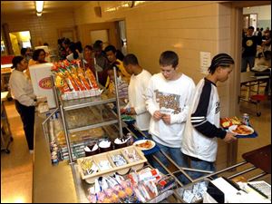 McTigue Junior High School students may see changes at lunch and in vending machines.