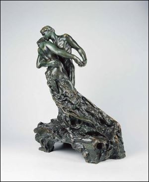 <i>The Waltz</i>, by Camille Claudel.