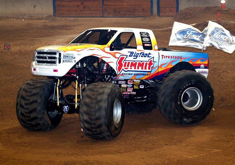 Monsters & mowers Big trucks are feeling the heat from soupedup yard