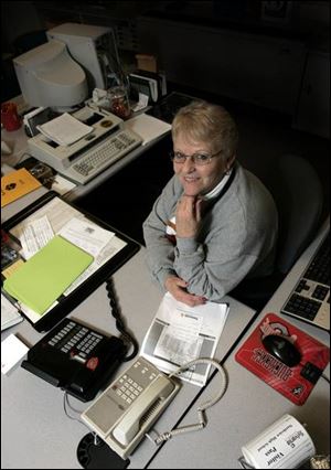 Sylvania Northview High School secretary Joanne Ehrsam, nicknamed 'Jo' by students, is a 1961 graduate of the school.