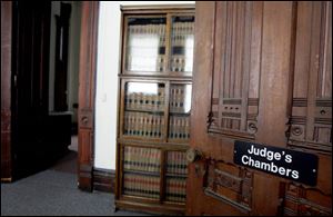 One of the old judges' chambers.