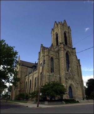 The funds could help restore the steeple of Historic Church of St. Patrick downtown.