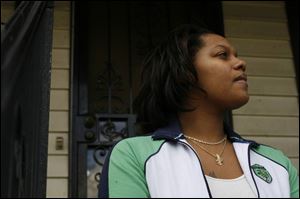 April McSwain was 14 when she got involved in prostitution in Harrisburg, Pa. Five days after arriving, she was arrested.