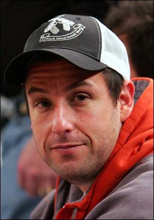 <i>'As someone who has
portrayed athletes in films, I
have a lot of respect for NASCAR
drivers and what they do. </i>
Actor </b>Adam Sandler</b>, who
will be the grand marshal
for the 3M Performance
400 June 18 at Michigan
International Speedway.