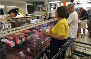 The Andersons store near Franklin Park was one place where customers bought July 4 grilling supplies.