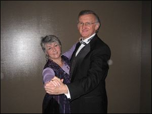 SHALL WE DANCE?: Nita and Fred Harrington showed off their steps recently at Cotillion Club.