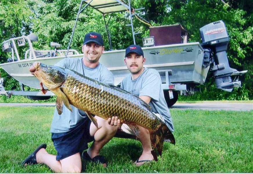 Not just fish stories Carp, sunfish, muskie all set records in Ohio