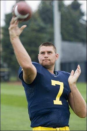 Chad Henne is 16-8 as UM's QB but 0-2 against Ohio State and 0-2 against Notre Dame.