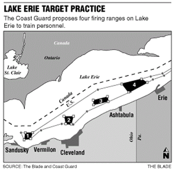 Lake Erie firing range proposal defended The Blade