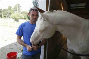 Craig Lundgren mission is to end horse slaughter and promote a more humane way to put down the creatures.
