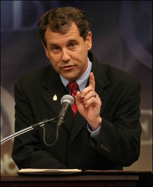 Rep. Sherrod Brown calls for a reduction in medical insurance costs and revising trade deals to assist American workers.