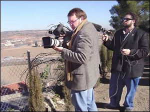 The filmmakers shoot in Toledo, Spain.