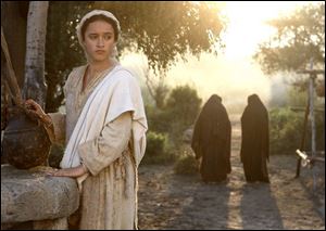 Keisha Castle-Hughes as Mary
in The Nativity Story.