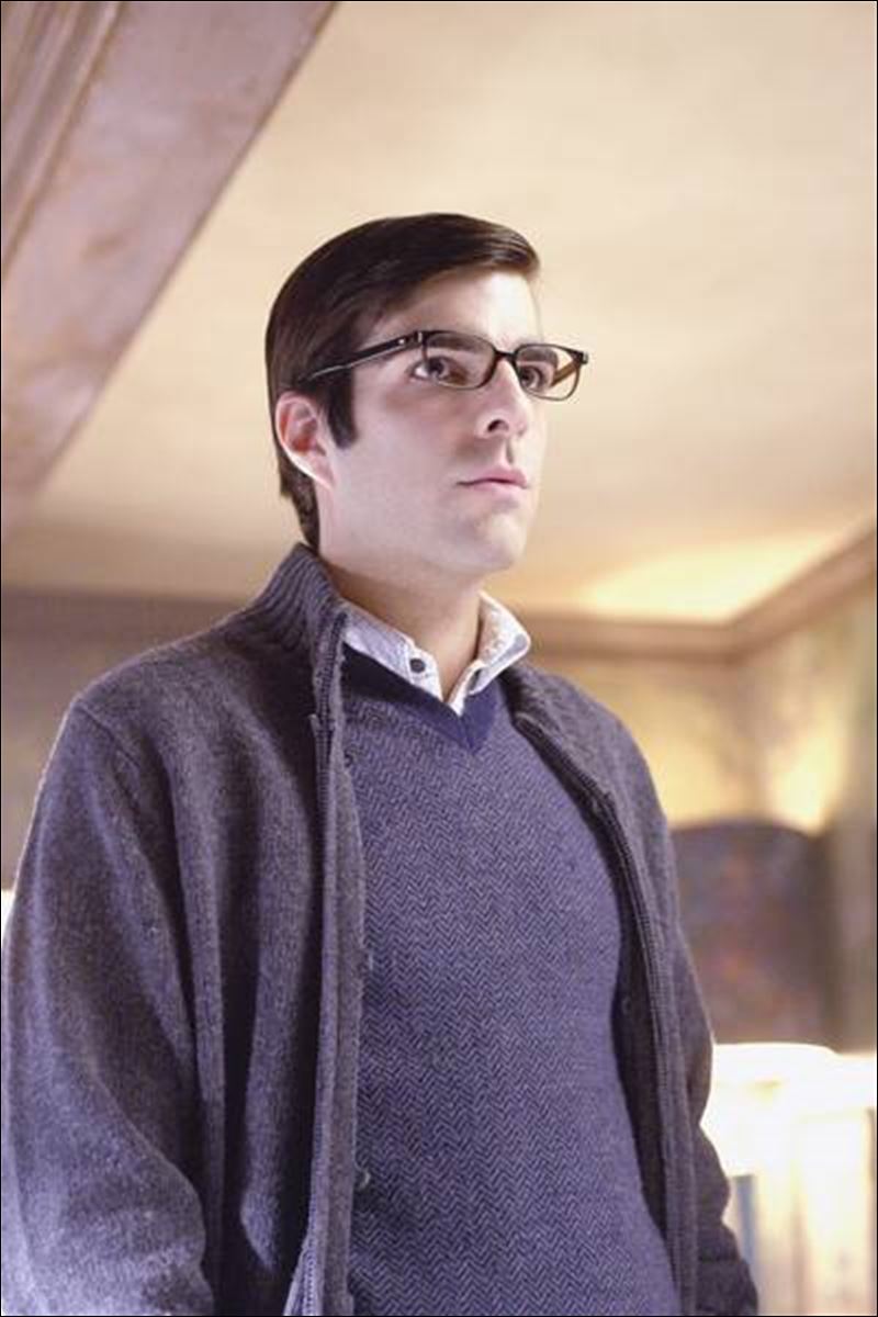 The face of a villain; Zachary Quinto makes a quick impression in