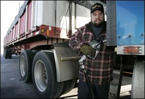 Howard Waite of Parish, N.Y., says independent drivers are less likely to drive recklessly because they own their own trucks.