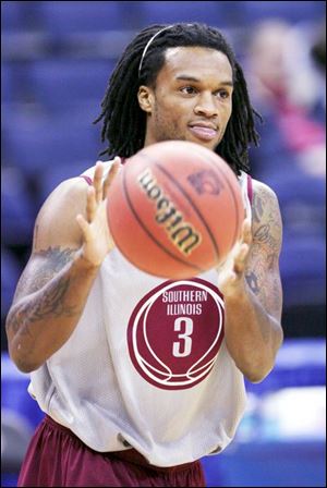 Senior guard Jamaal Tatum of Southern Illinois is the player of the year in the Missouri Valley Conference.