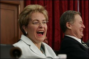 Rep. Marcy Kaptur (D., Toledo), with 24 years in Congress, says serving on the defense panel ultimately will aid her district.