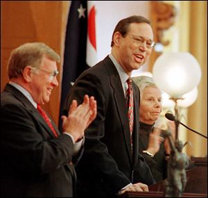 Republican Bob Taft encouraged innovative thinking in terms of work force training and development.