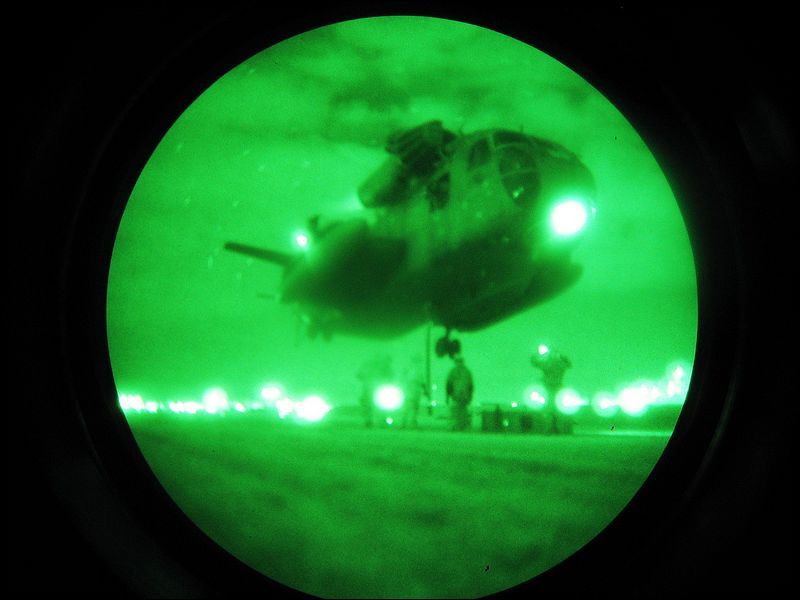 Flying at night Darkness makes for different and dangerous missions