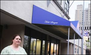 'We do get complaints,' says Shannon Fielder, general manager of the Hotel Seagate, 141 North Summit St., which was given 72 hours by the city to clean up and repair the premises. 'They think we're dirty, but we're not. We're very clean. We're just old and outdated,' Ms. Fielder said.