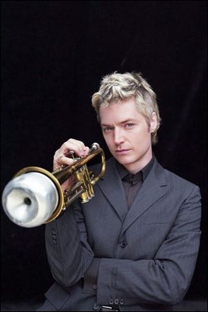 Chris Botti will be in concert at 7:30 tonight at the Stranahan Theater, 4645 Heatherdowns Blvd. Tickets are $35, $45, and $55 from Ticketmaster and the box office, 419-381-8851.
