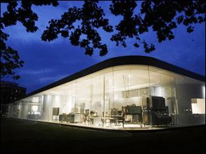 Toledo  Museum on The Toledo Museum Of Art S Glass Pavilion Highlights The Evolution Of