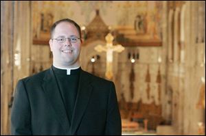 Eric Schild will be ordained a priest in the Toledo Catholic Diocese today in Rosary Cathedral.
