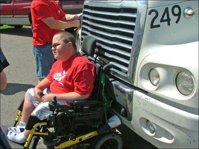 Big rig takes man in wheelchair for a wild ride Toledo Blade
