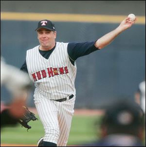 Kenny Rogers rehabbed briefly with the Mud Hens. He was a Tigers mainstay last season in their World Series run.
