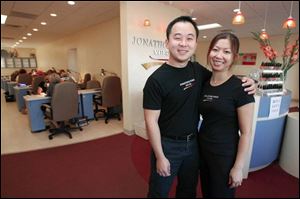 When Vinh To and his wife, Donna Le, opened their salon, at first called Asia Nails, in 2001, their Maumee business was small. Since then, the size of their spa has doubled.