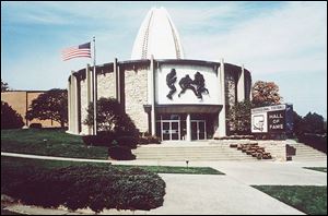 The Pro Football Hall of Fame in Canton, Ohio.