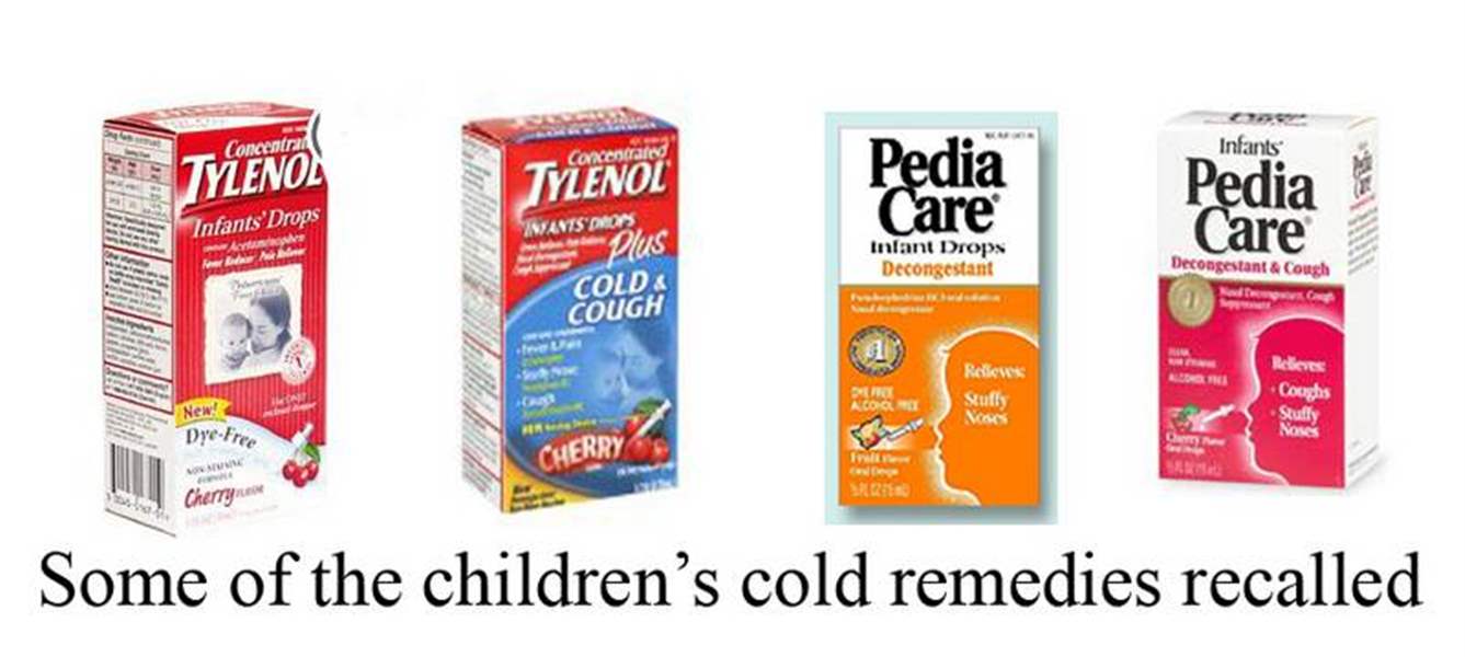 Johnson and Johnson, Wyeth and others pull infant cold medications amid