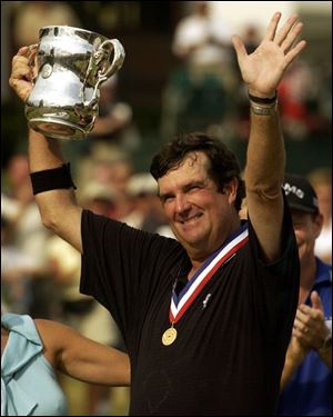 Bruce Lietzke won the 2003 Senior Open at Inverness, which has already hosted six USGA championships.