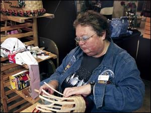 cty crafts26p      11/25/2007      The Blade/Herral Long        Pamela Garcia of Monroe has been making baskets for 23 years - learned the crtaft from her mother       Note this  was the last day of a three day show the crowds were so so    Lucas Crafts for Christmas show ~ (Maumee) 11 a.m. to 4 p.m., Lucas  Co. Rec. Center, 2901 Key St. The largest free holiday craft show in the  area sponsored by the juried members of the Toledo Craftsman's Guild.  This show will feature thousands of unique hand crafted decorative and  seasonal items that would be great for your holiday decorating or for  your holiday gift giving.