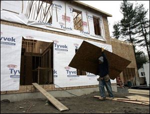 Construction of single-family homes fell 5.5 percent, the eighth consecutive monthly decline.