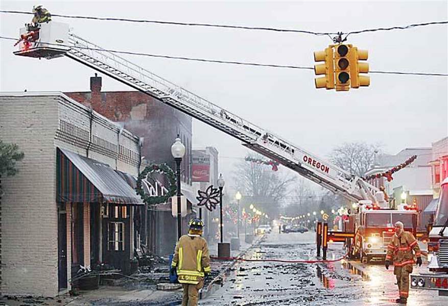 Fire damages downtown Genoa business The Blade