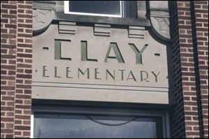 Clay Elementary will be among the sites torn down Feb. 1.