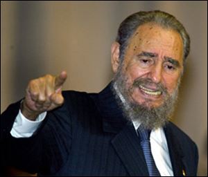 Fidel Castro took power in Cuba in 1959. He resigned early Tuesday, saying he would not  accept a new term.