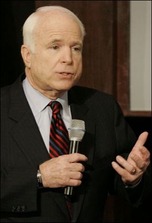 John McCain was born in the Panama Canal Zone while his father served in the Navy.