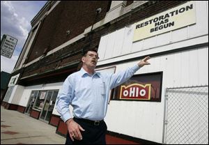 Michael Nelson, Ohio Theatre Inc.'s president, said restoration has begun on the Lagrange Street showcase while bookings and entertainment continue there. 'We are staying open,' he said.