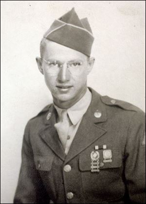Frank Basler was a tank driver during World War II.