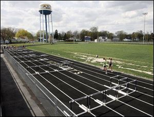 Woodmore High School recently had a ribbon-cutting ceremony for its new athletic facility, an eight-land, all weather track.
