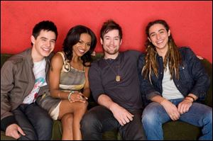 One viewer says the contestants, including (from left) finalists David Archuleta, Syesha Mercado, David Cook, and Jason Castro, have been harder to get to know this season.

